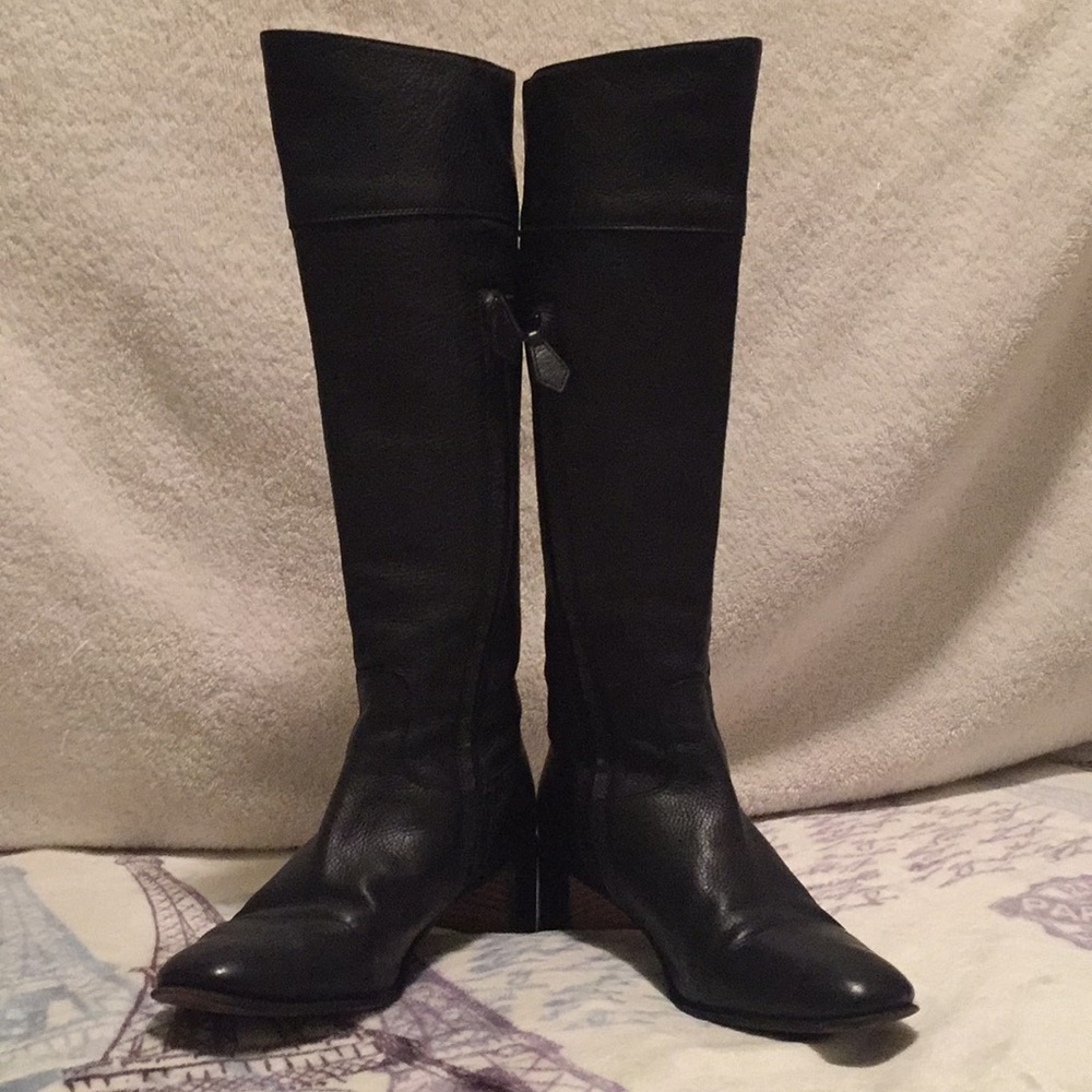 Hermes Black Boots